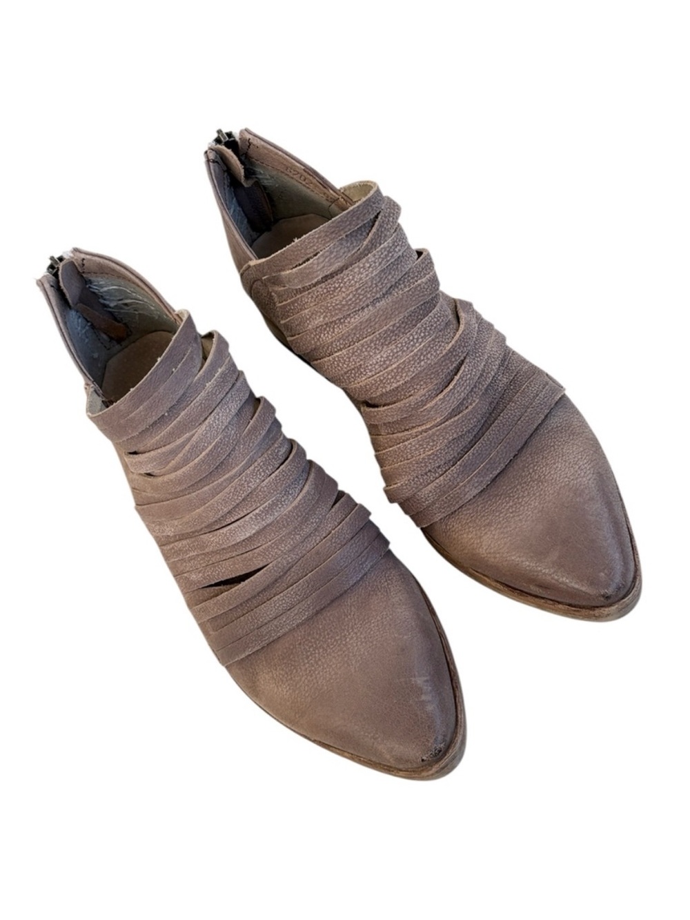 EUC Free People Leather Lost Valley
Strappy Booties Size 7.5 - Picture 3 of 10